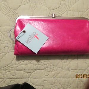 HOBO Clutch Wallet Pink